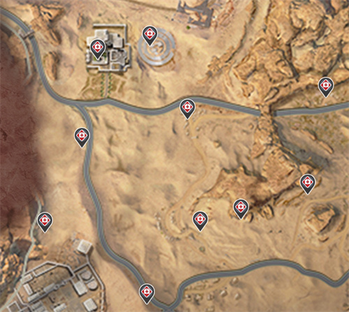 黎明觉醒金色沙漠资源点一览 沙漠宝箱位置汇总  第1张
