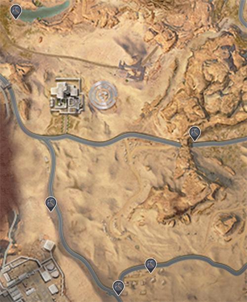 黎明觉醒金色沙漠资源点一览 沙漠宝箱位置汇总  第18张