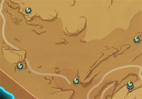 原神荒石苍漠浮罗囿草神瞳位置一览 3.6新地图草神瞳在哪  第1张