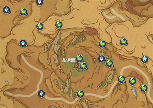 原神荒石苍漠浮罗囿草神瞳位置一览 3.6新地图草神瞳在哪  第4张