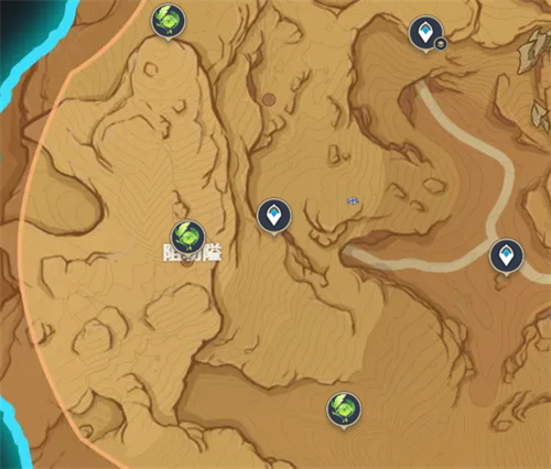 原神荒石苍漠浮罗囿草神瞳位置一览 3.6新地图草神瞳在哪  第6张